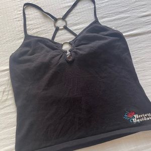 ✨Harley Davidson O ring Top✨